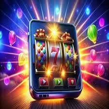 Simbol naga digital dalam halaman slot